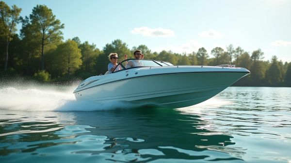 Explorer les sensations du bateau à moteur : voyagentres vitesse, confort et liberté